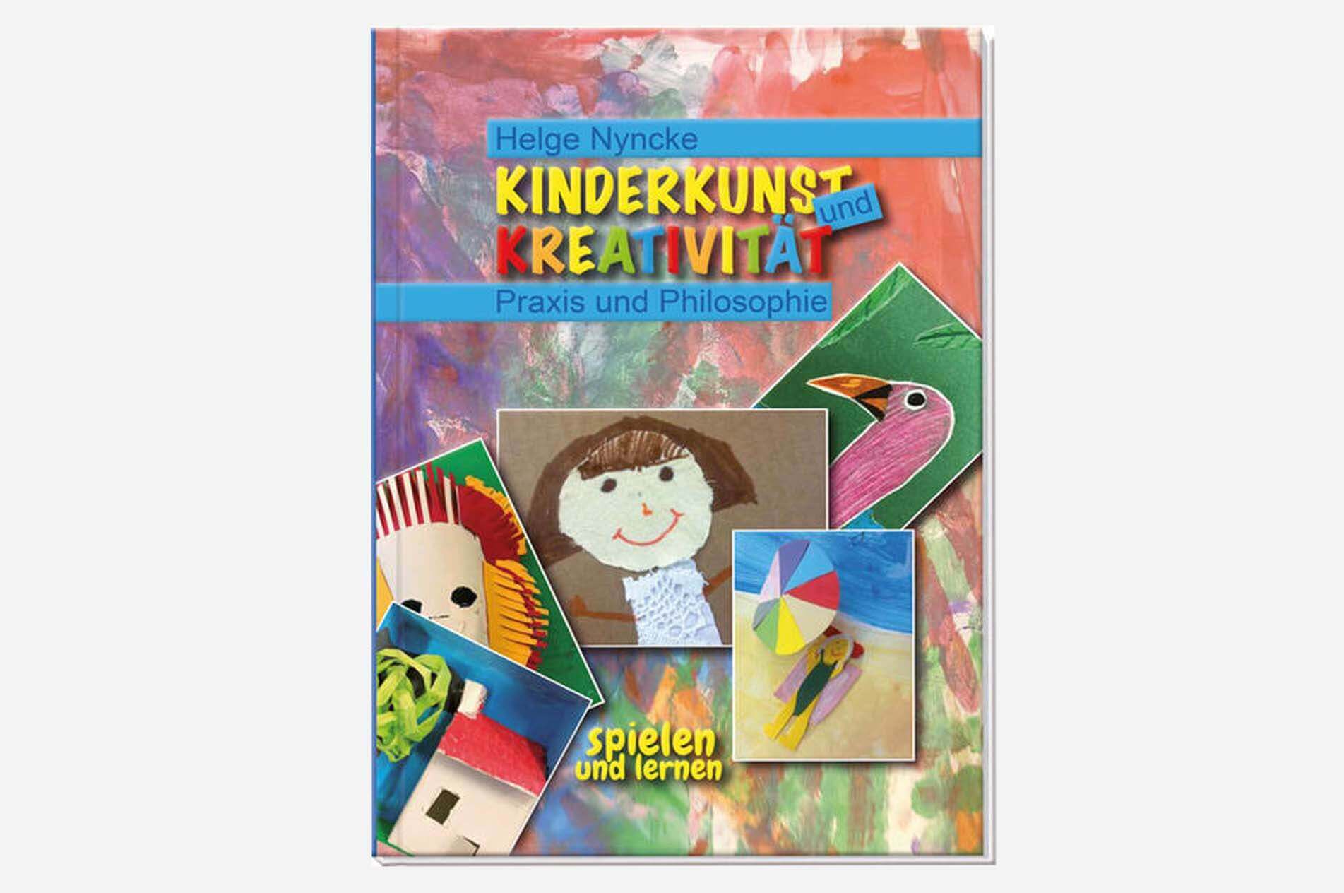 Buchvover "Kreative Arbeit mit Kindern" mit etlichen Kinderzeichungen