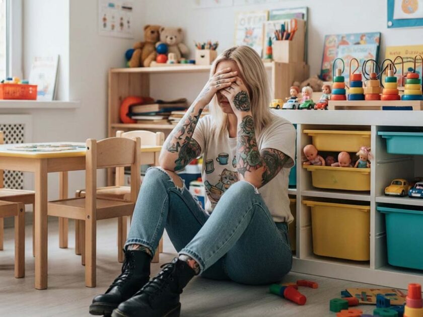 Instabilität im System der frühen Bildung - Symbolbild einer Berliner Erzieherin