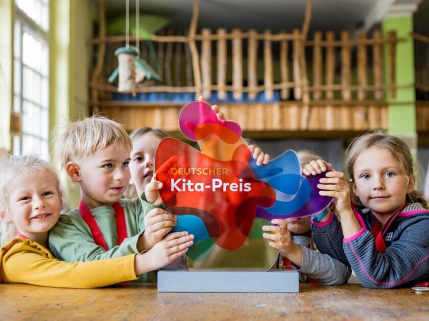 Die Kita des Jahres 2025 - Die Trophäe