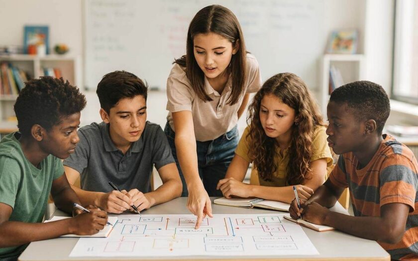 Wie Jugendliche Verantwortung übernehmen - Jugendliche planen ein Projekt