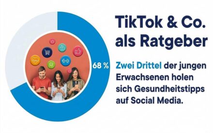 Wie Social Media das Gesundheitswissen junger Menschen prägt - Grafik: TikTok als Ratgeber