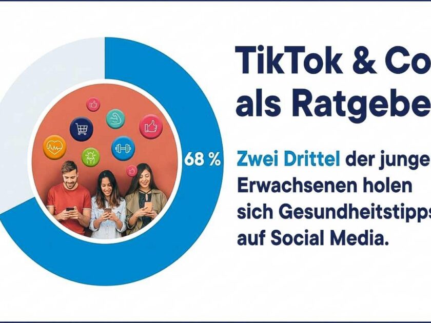Wie Social Media das Gesundheitswissen junger Menschen prägt - Grafik: TikTok als Ratgeber