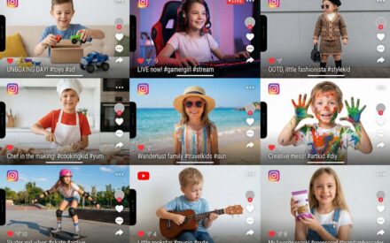 Wie "Kidfluencer" in Sozialen Medien ausgebeutet werden - verscheidene Kidfluencer