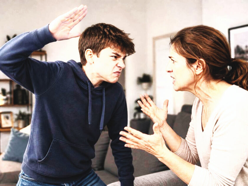 Wenn Kinder ihre Eltern schlagen - Ein Sohn schlägt seine Mutter