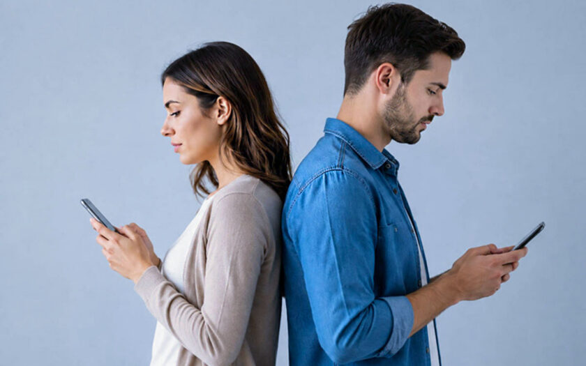Wie Eltern ihre Kinder in der digitalen Welt begleiten -Wie Eltern ihr Handy nutzen - beide Eltern surfen