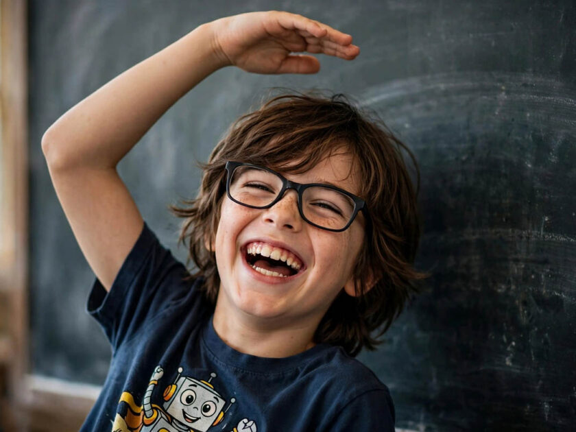 „Ich kann das NOCH nicht“ – wie „Growth Mindset” Lernen verändert – Hier ein selbstbewusster Junge