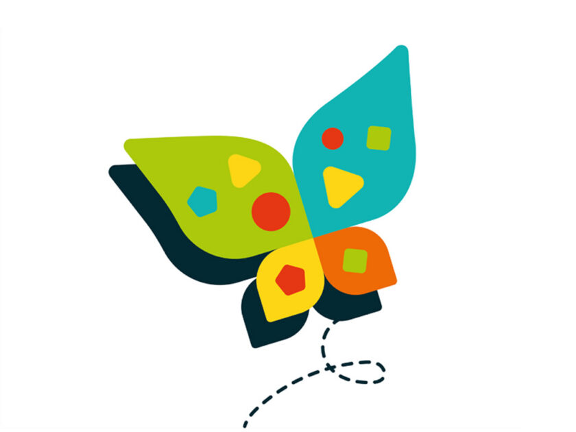 Schmetterlingspädagogik - Projektlogo