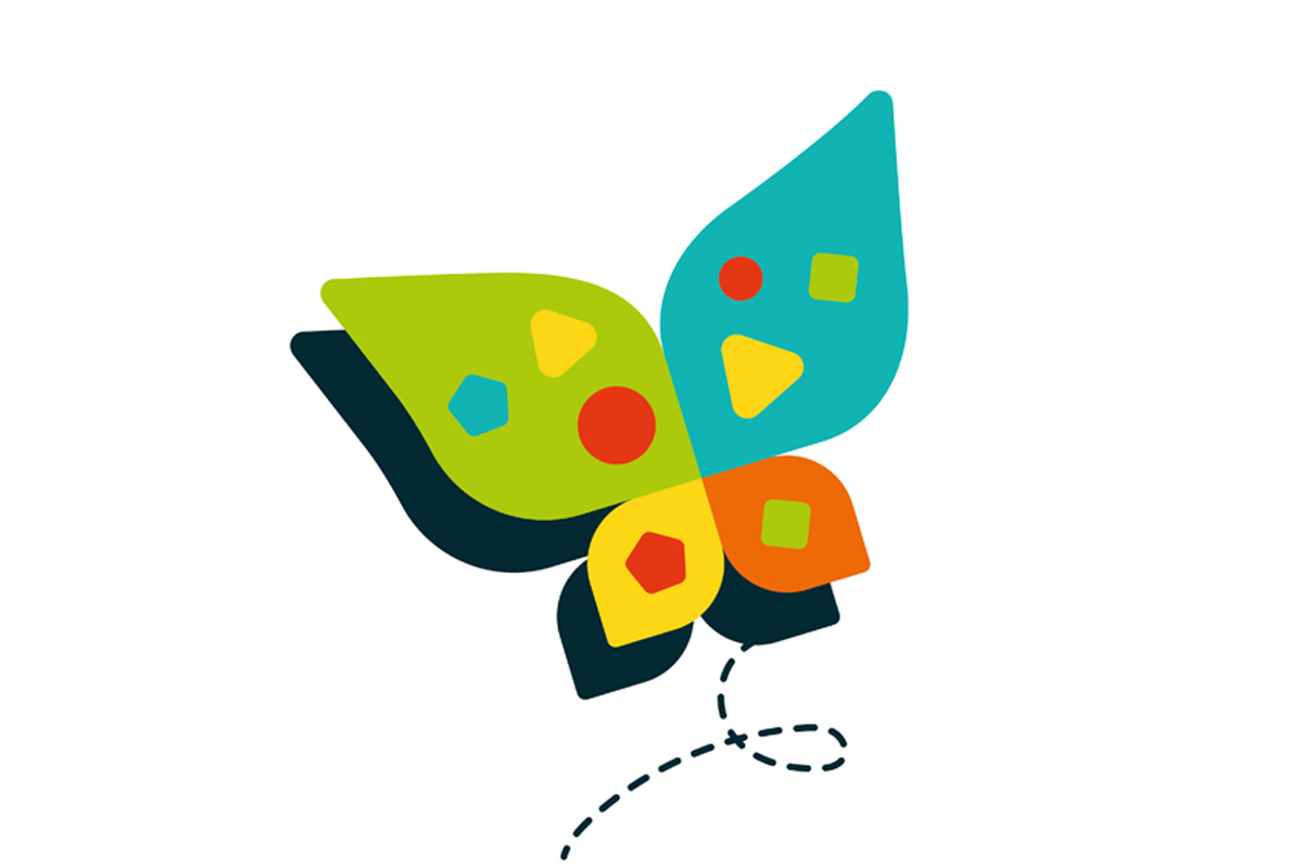 Schmetterlingspädagogik - Projektlogo